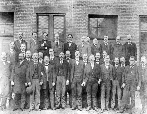 Knights of Columbus leaders attend the 1897 Supreme Convention in New Haven.