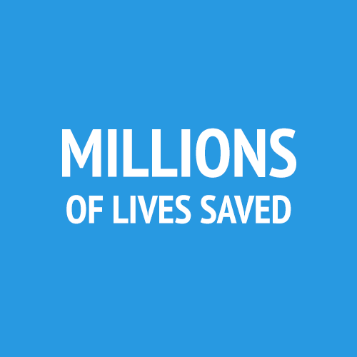 Millions of lives have been saved by the Knights of Columbus