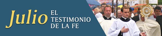 El testimonio de la fe El testimonio de la fe