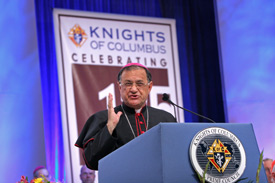 Coadjutor Archbishop Fouad Twal of the Latin Patriarchate of Jerusalem