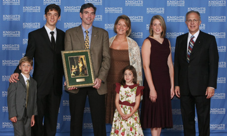 Dr. Mario Loomis, his wife, Donna, and their children, Joseph, Rebecca, Gabriel and Teresa