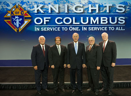 Left to right Meclea Casavant of Alberta, Brian Simer from Idaho, Carl Anderson, Arthur Harris from New York, and Jim Scroggin from California.