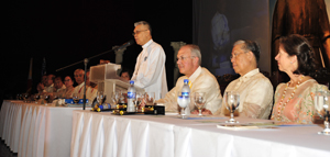 Among the concelebrants were four bishops as well as more than 50 priests – council chaplains and “KC Priest Scholars” who received material and moral assistance from the Order during their seminary studies. Among the concelebrants were four bishops as well as more than 50 priests – council chaplains and “KC Priest Scholars” who received material and moral assistance from the Order during their seminary studies.