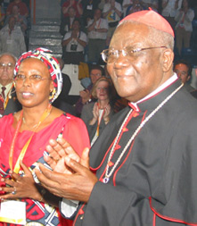 Marguerite Barankitse and Cardinal Christian Wiyghan Tumi. Marguerite Barankitse and Cardinal Christian Wiyghan Tumi.