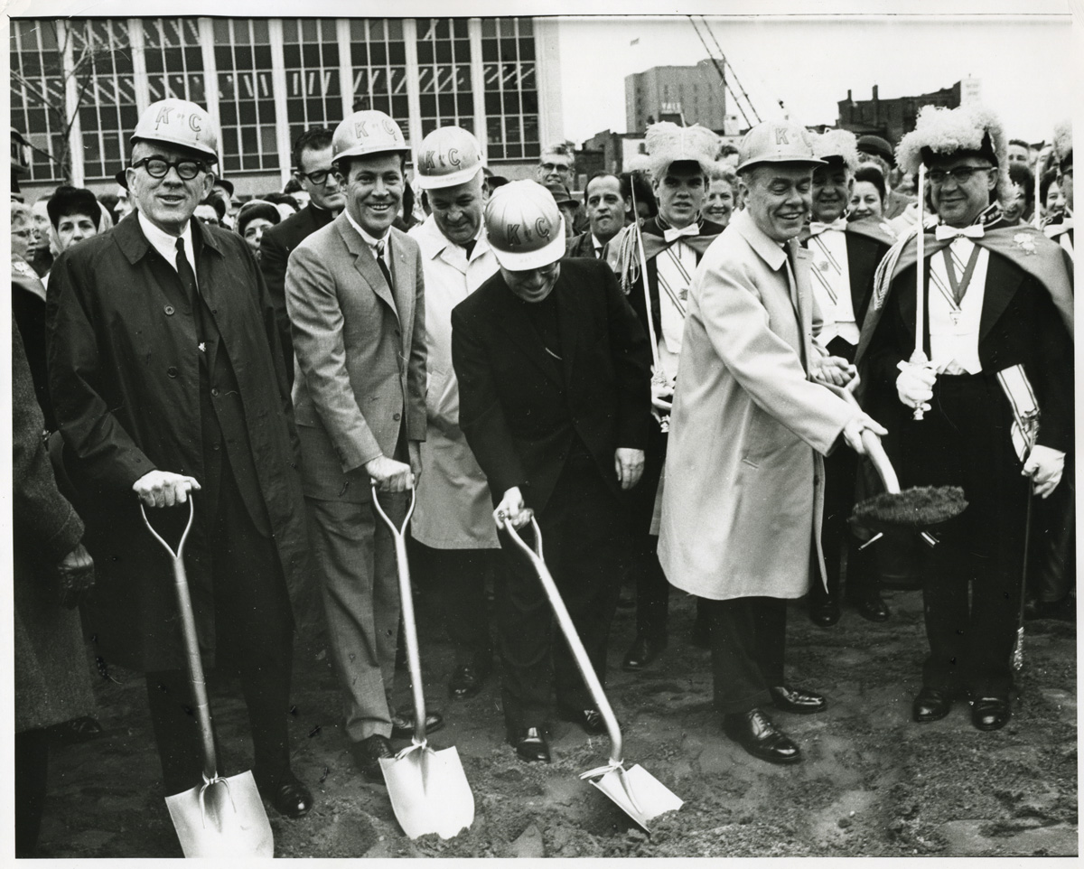 Throwback Thursday 1967 Groundbreaking for K of C