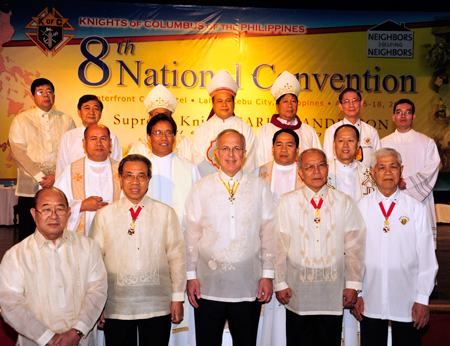 The Knights of Columbus in the Philippines has never been stronger, it has never been more dedicated, it has never made a greater contribution to the good of this society than today, under the current leadership of this great organization. The Knights of Columbus in the Philippines has never been stronger, it has never been more dedicated, it has never made a greater contribution to the good of this society than today, under the current leadership of this great organization, Supreme Knight Anderson said.