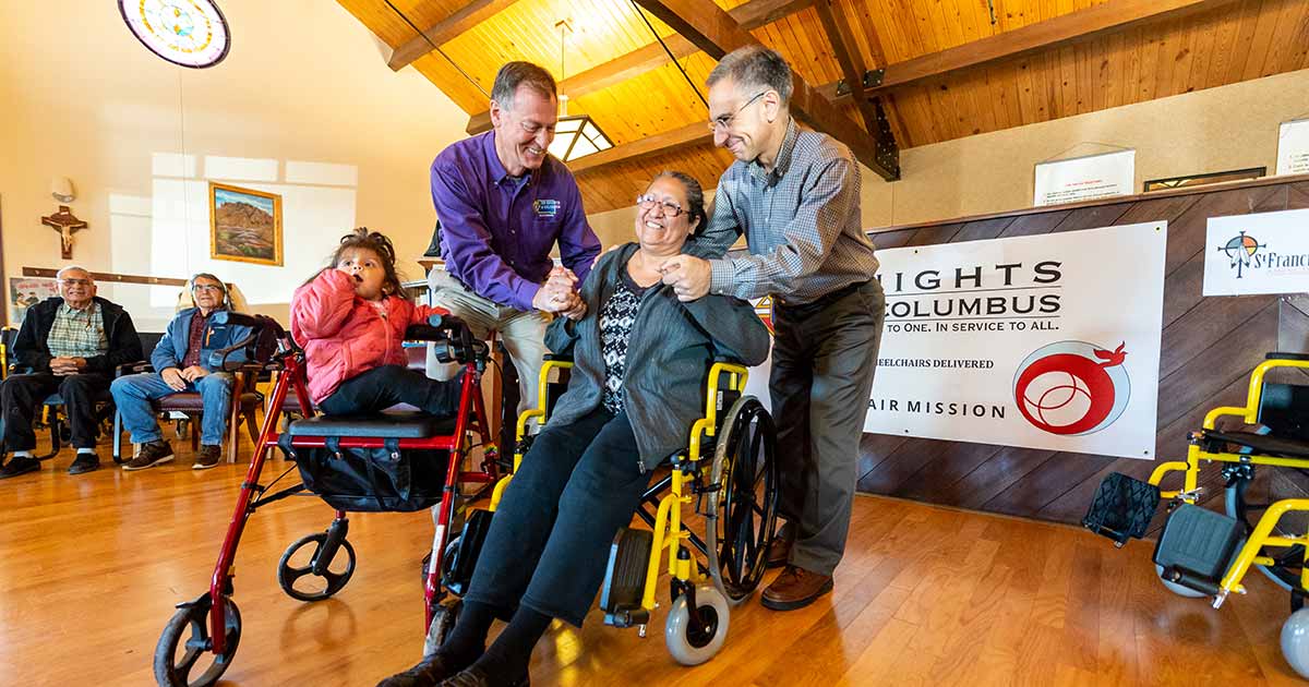 Global Wheelchair Mission - Faith in Action | Knights of Columbus