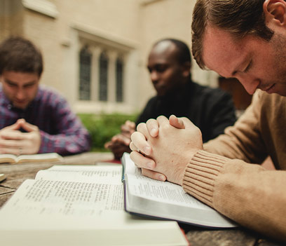 Men Praying Image