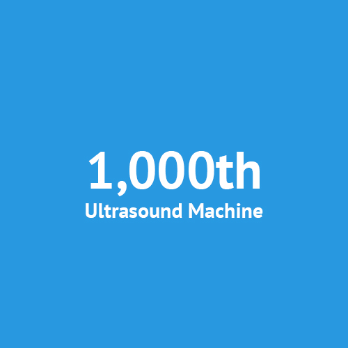 1,000th Ultrasound Machine