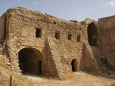 1,400-year-old St. Elijah Monastery before it was destroyed