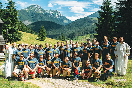 College Knights in the Tatra Mountains